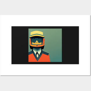 Traffic warden | Comics Style Posters and Art